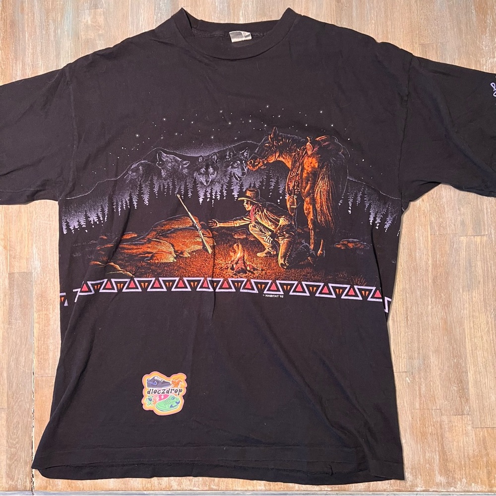 1992 Vintage Habitat AOP Shirt